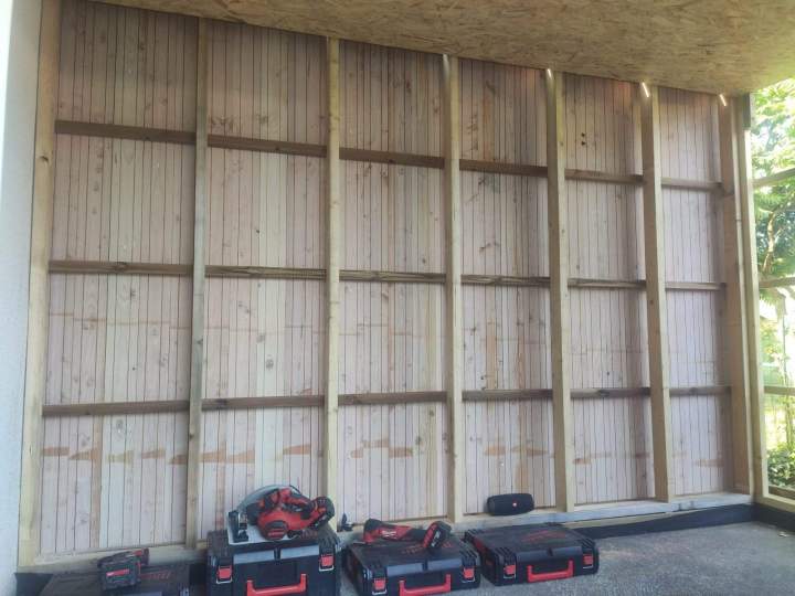 Ossature bois et bardage Airvault