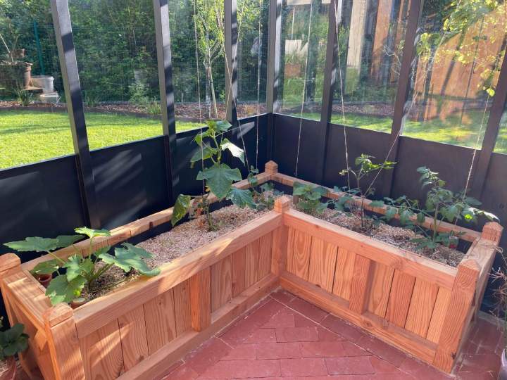 Bacs potagers en bois Airvault