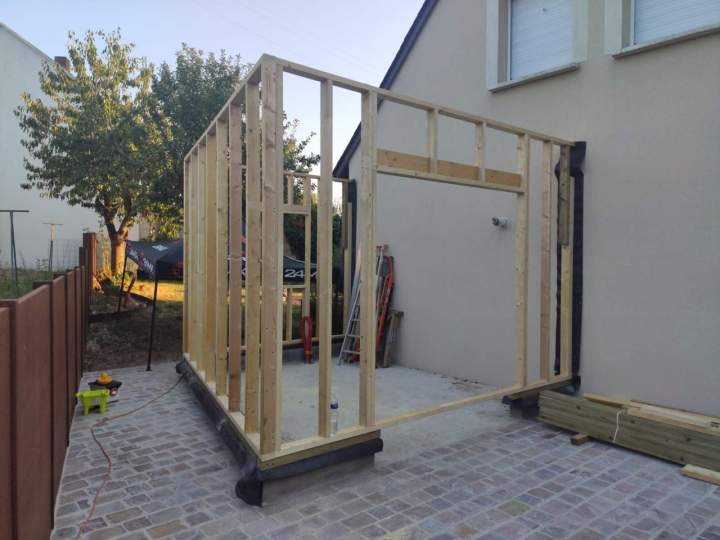 Extension bâtiment bois Airvault