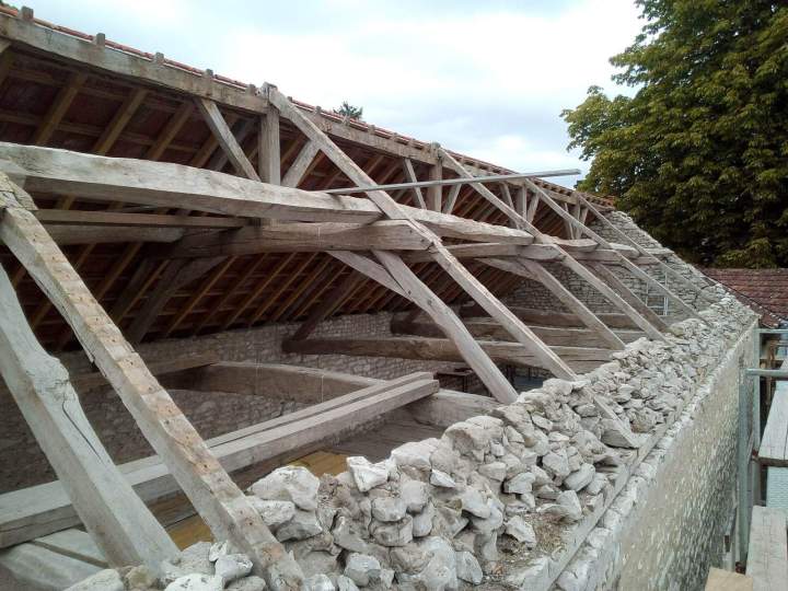 Renforcement charpente Airvault