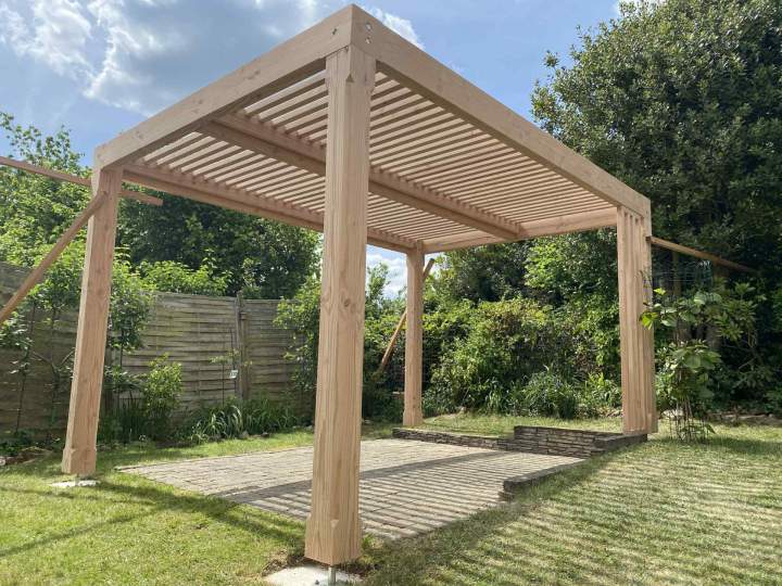 Pergola en bois Airvault