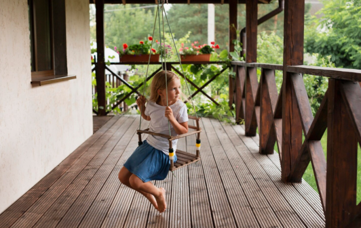 Pose de terrasse en bois à Airvault